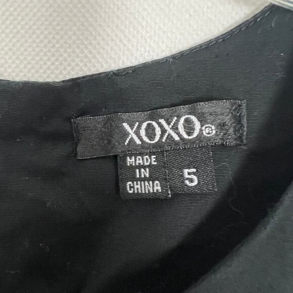 XOXO Dress Juniors 5 Y2K Cotton Embroidered Fairy Boho Retro Dark Cottagecore - Picture 2 of 10